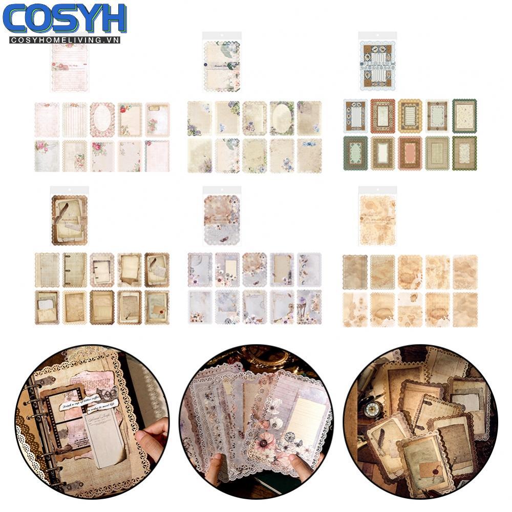 <cosyh>DIY Photo Album Paper Beautiful Patterns High-Quality Paper Personalized Crafts