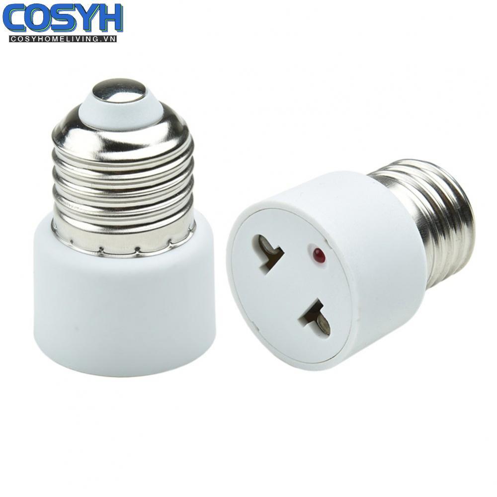 <cosyh>Converter-Light Plug Adapter Lamp Base Screw Socket Bulb Holder Extender Spare