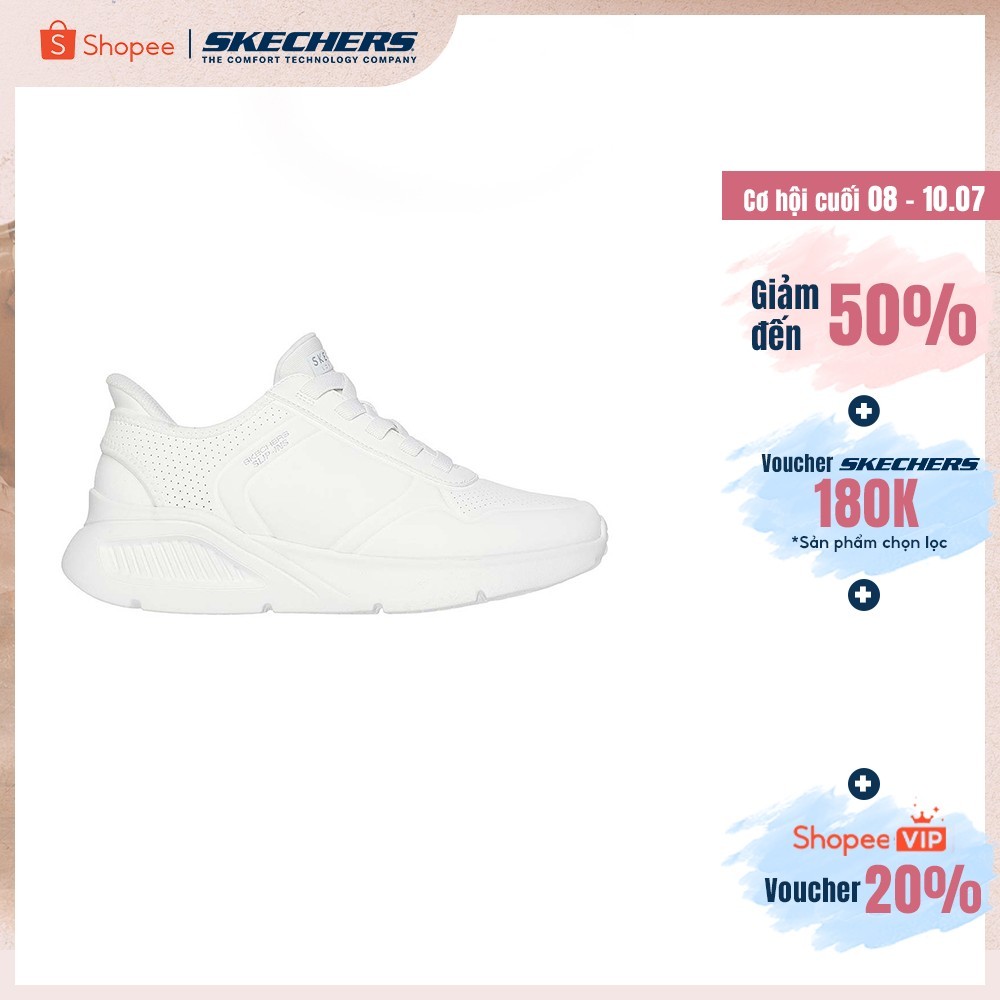 Giày Thể Thao Nam Skechers Slip-Ins Street UNO Lite Floating Steps - 183125-WHT Memory Foam