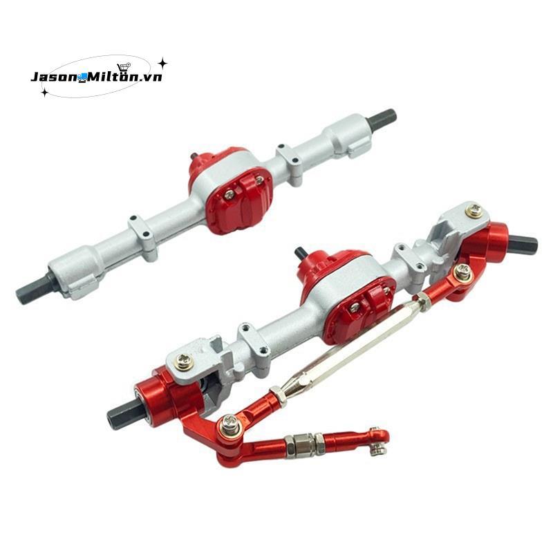 2 Chiếc MN82 LC79 Trục Kim Loại Bánh Răng Trước Và Sau Trục Cho Mang Bò MN82 LC79 RC Xe Tải Xe Nâng 