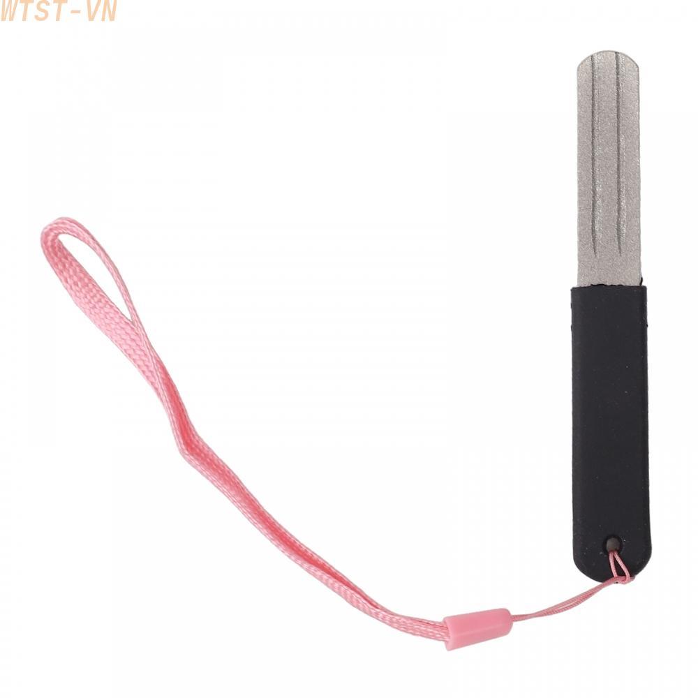 Fish Hook Sharpener Tool with Keychain for Fishing Camping For Outdoor Use Metal