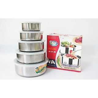 Bộ thố Inox 5 cái