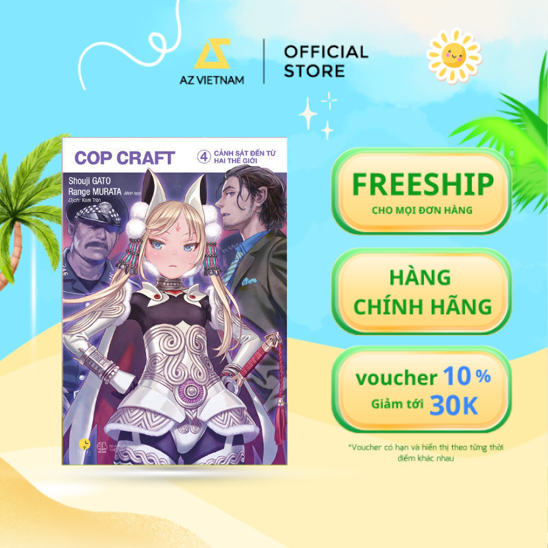 Sách - Cop Craft - Cảnh Sát Đến Từ Hai Thế Giới (Tập 4)