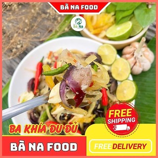600g Ba Khía Trộn Đu Đủ Giòn Rụm Chắc Thịt Thơm Ngon - Đạt Chứng Nhận OCOP 3 SAO - BÀ NA FOOD