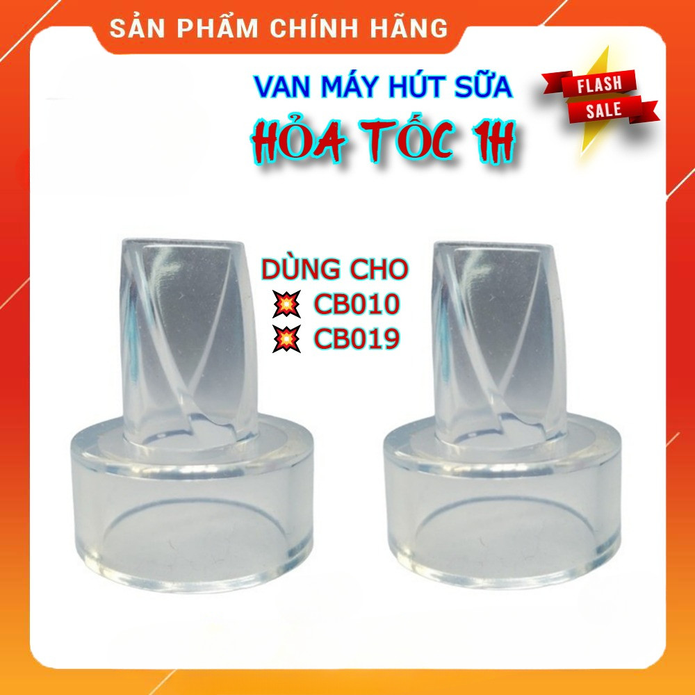 (HỏaTốc1h) Van Chân Không Máy Hút Sữa CB010 CB019, đường kính trong 2cm, van xả, van 1 chiều, van mỏ