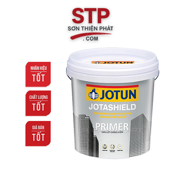 Lót Cao Cấp ngoại thất Jotun Jotashield Primer  . Kháng kiềm, chống thấm, nấm mốc.