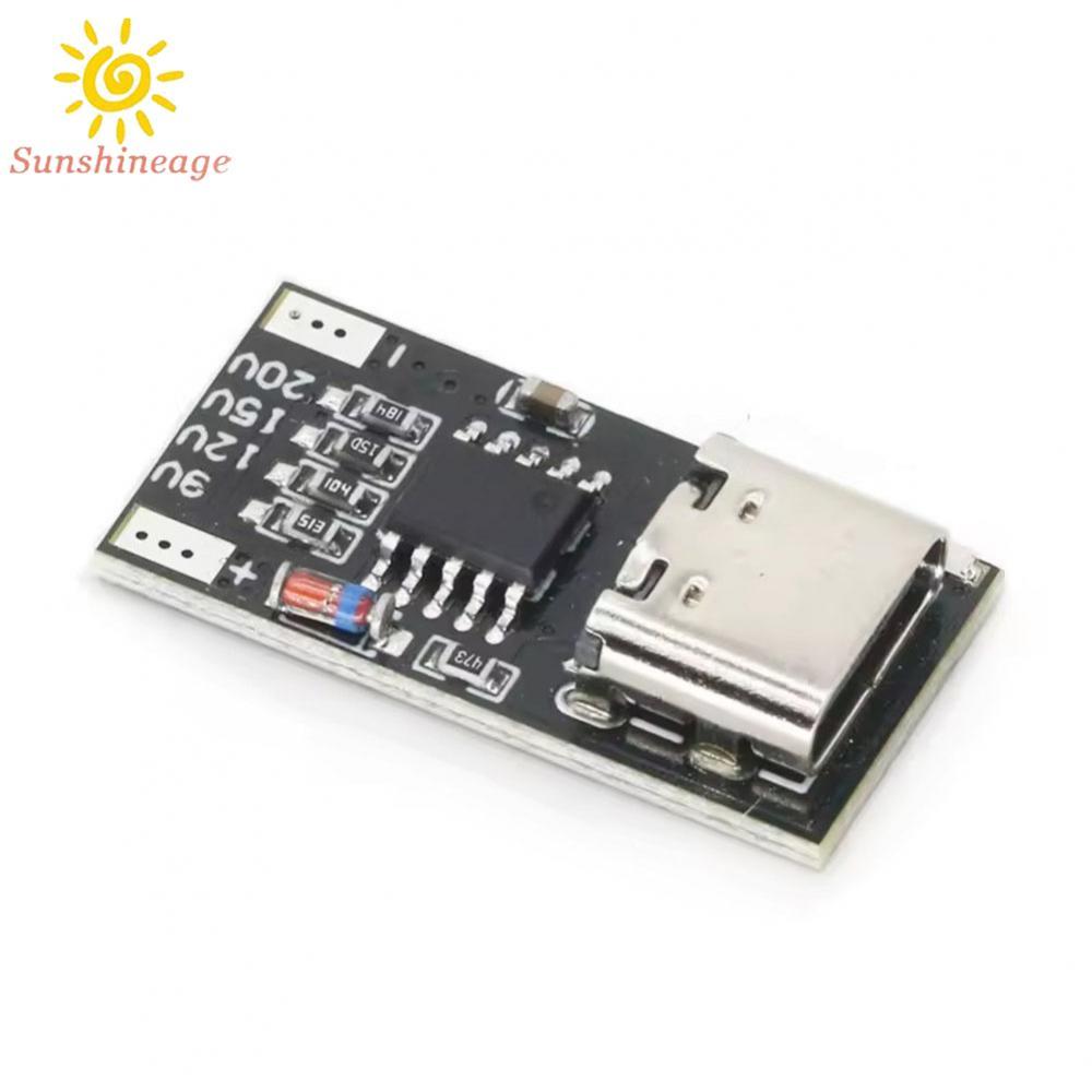 PD QC Trigger Board Nhà ở ABS nhỏ gọn Nguồn USB Trang bị thêm cho ngân hàng điện