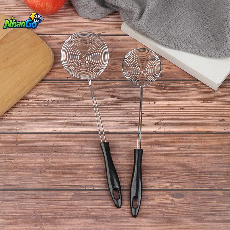 Thép không gỉ Dây cống Scoop nồi nóng cống Scoop cống dầu tràn Scoop cá tuyết