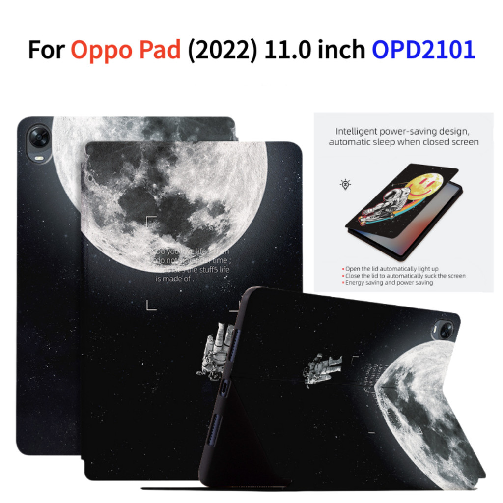 Da PU Thời Trang Cho 10.36 Inch 2022 OPPO Pad Air Model OPD2102 X21N2 Và 11.0 Inch OPPO Pad OPD2101 