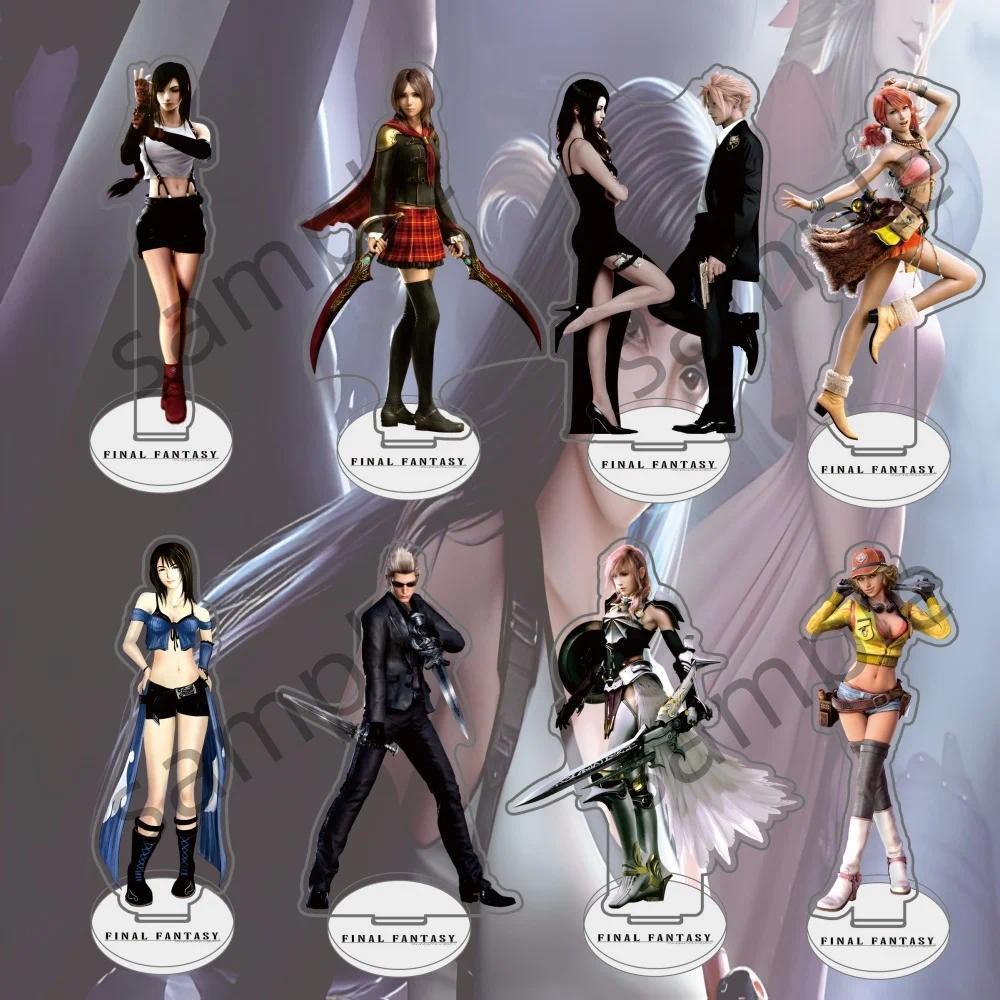 Mô Hình 15cm Final Fantasy VII Remake Acrylic Standee, Cloud & Sephiroth Figure Game Peripherals Des