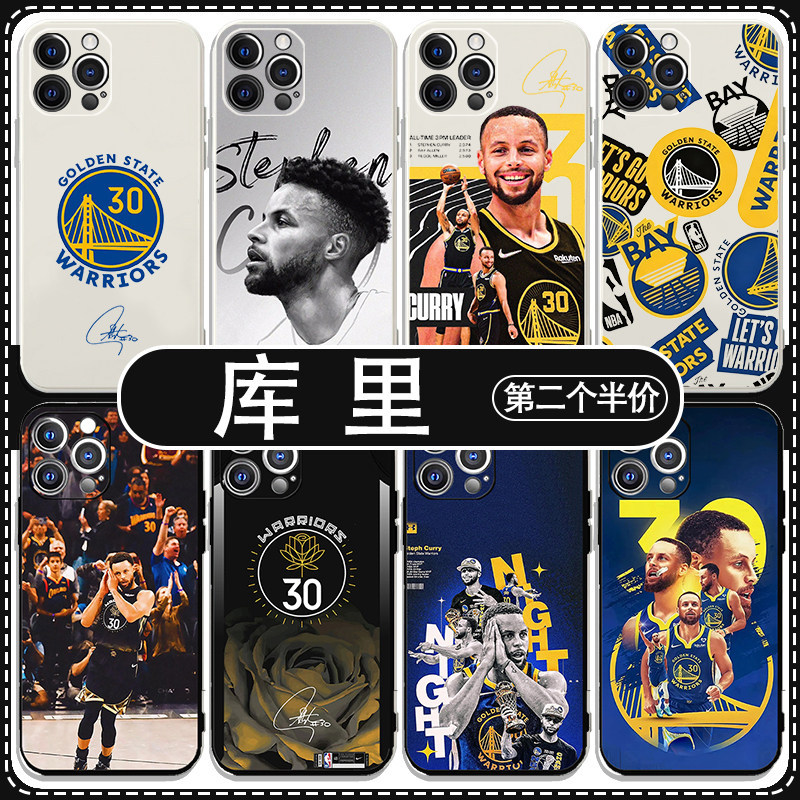 Ốp điện thoại cà ri Apple 16 Huawei mate60 Warriors iphone17Promax No. 30 Xiaomi 17NBA Jersey OPPO G