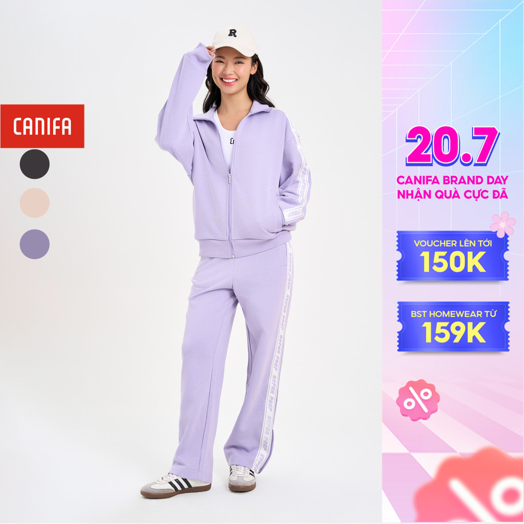 Bộ quần áo nỉ nữ CANIFA 6ST24W003
