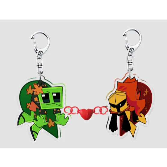 AveryTheMayo + d3rlord3 Bff/Lover's keychain