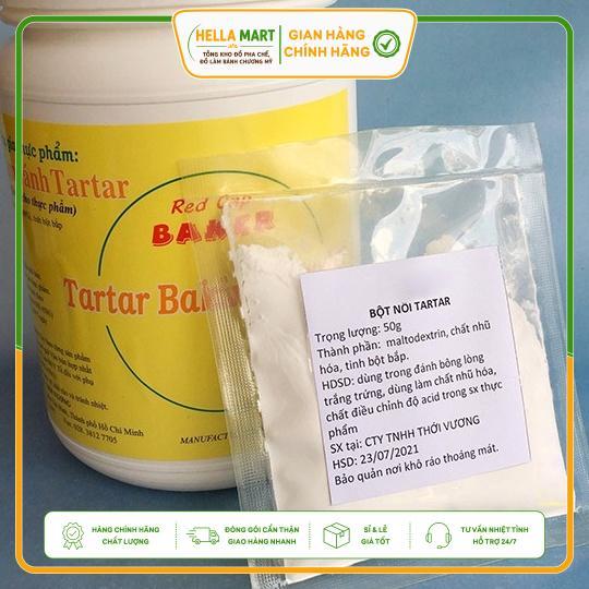 Bột Tar Tar Chia Lẻ 100g Nguyên Liệu Làm Bánh Bánh Mousse Bánh Mì Bánh Ngọt Tiệm Bánh Đồ Làm Bánh