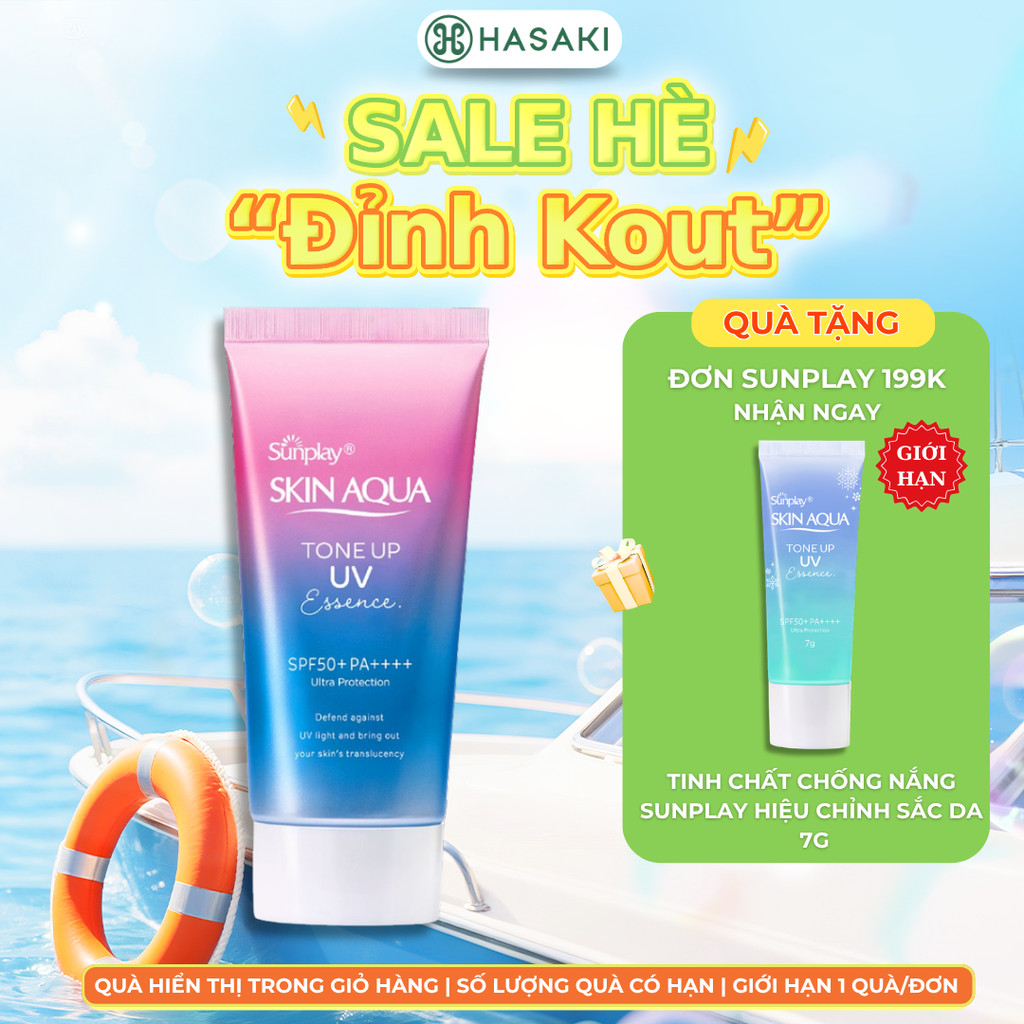 [DAILY] Tinh Chất Chống Nắng Sunplay Hiệu Chỉnh Sắc Da 50g (Tím) Hasaki Chính Hãng