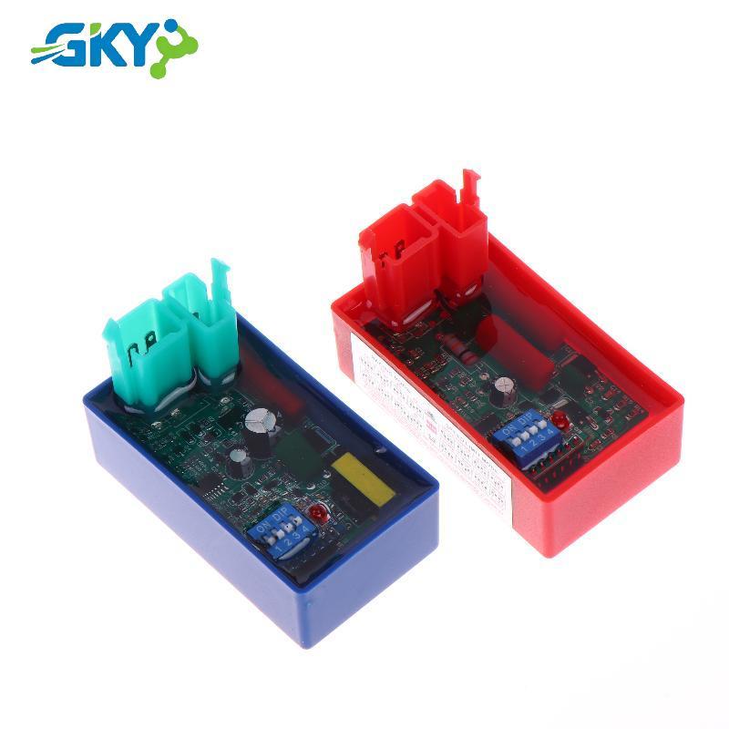 GKY Đua Xe Máy CDI 6PIN Có Công Tắc DIP Cho AKT125 RX125 FT125 FT150 Cắm Và Chạy Tăng Cường Hiệu Suấ