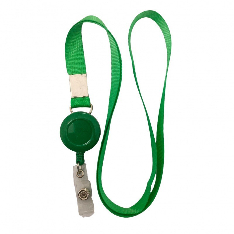 1.5 Có Thể Thu Vào Sling Huy Hiệu Dây ID Chủ Thẻ Workplate Huy Hiệu Sling Khóa Dây TEOL