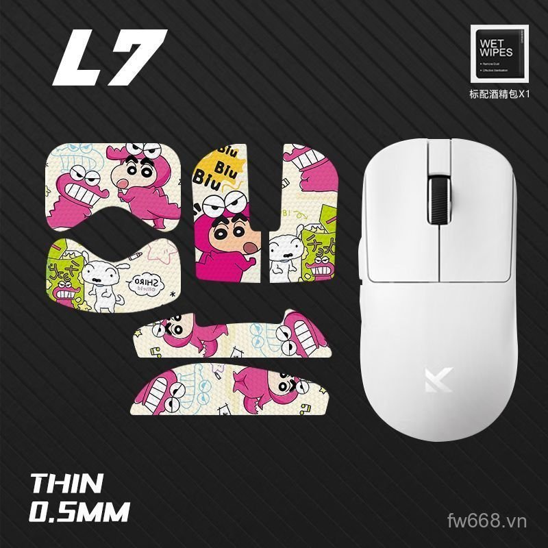 Phổ Biến Áp Dụng Từ L7 PRO Miếng Dán Chống Trơn Trượt MKOSE L7 UItra Chuột Chống Trơn Trượt Miếng Dá