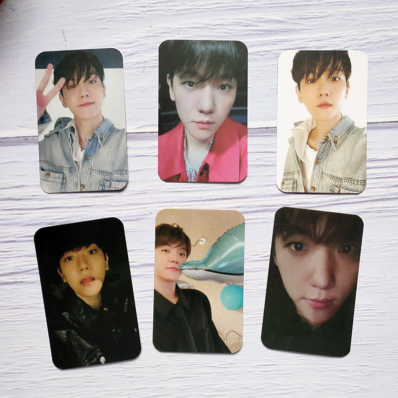 Album mới của Baekhyun < BAMBI > Thẻ Polaroid Photocard cùng phong cách Thẻ Bộ sưu tập Baekhyun