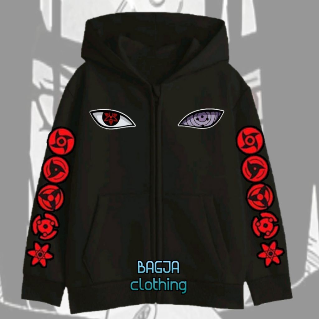 Áo khoác / Áo khoác có khóa kéo trẻ em Akatsuki MỚI