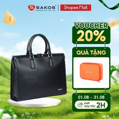 Cặp Xách Công Sở Thời Trang Cao Cấp SAKOS ONORA 15.6 Inch Hiện Đại Chống Sốc Nhẹ Bền