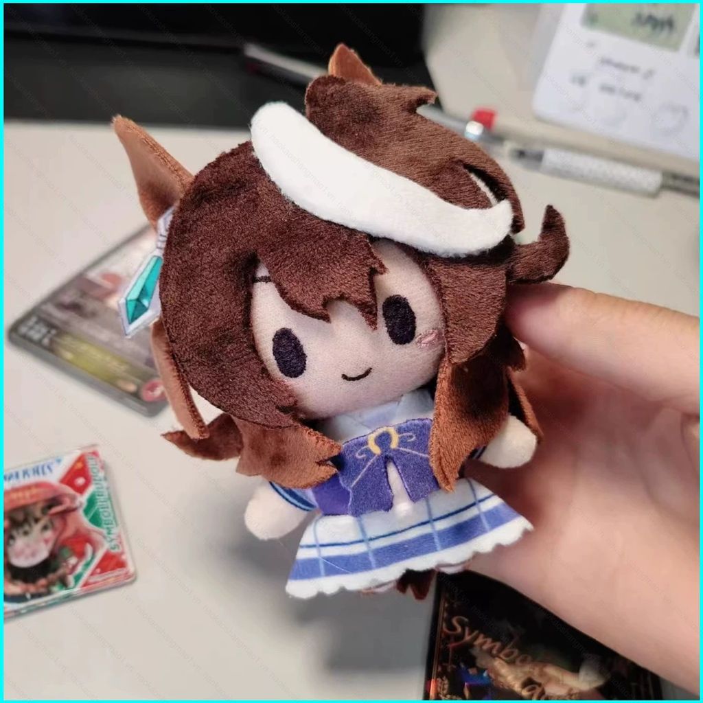 HK1 Umamusume: Pretty Derby Oguri Cap Symboli Rudolf Plushie Túi búp bê sang trọng dễ thương Charm K
