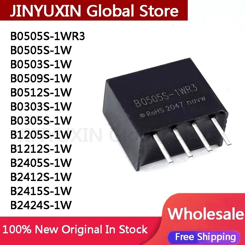 5 Chiếc B0505S-1WR3 B0505S B0503S B0509S B0512S B0303S B0305S B1205S B1212S B2405S B224S B224S 1W Bá