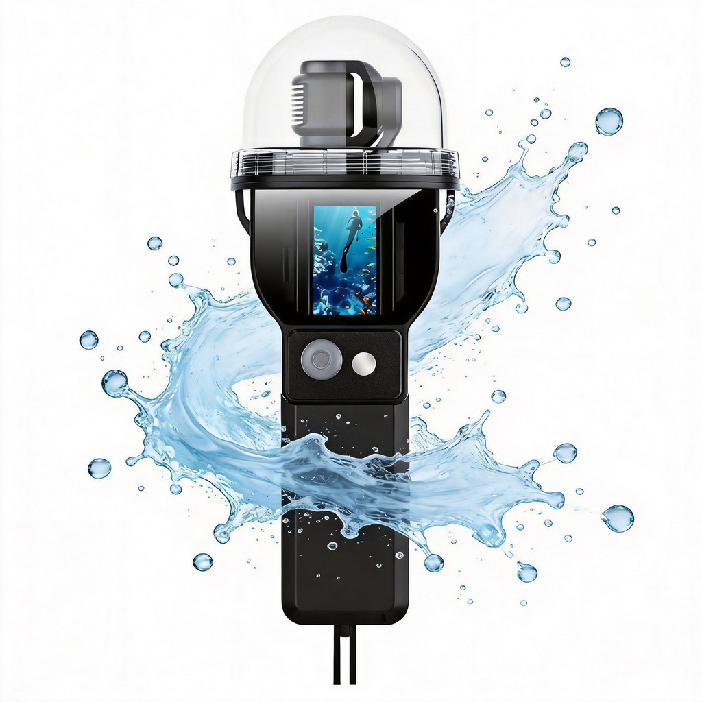 Vỏ Vỏ Cho DJI Osmo Pocket 3 Gimbal, 30m / 98,4ft Vỏ Dưới Nước Tương Thích Cho DJI Osmo Pocket 3 Gimb