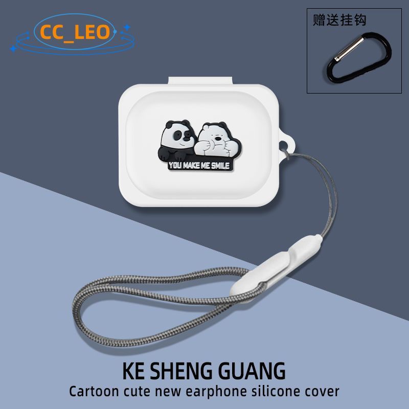 Suitable for Nothing Ear (3a) Case Cartoon Panda Astronaut Silicone Soft Case Compatible with Nothin