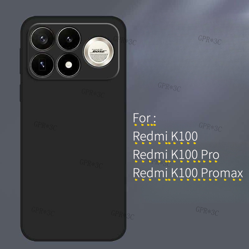 Dành Cho Redmi K100 / K100 Pro / K100 Promax Ốp Điện Thoại Siêu Mỏng Đơn Giản Kinh Doanh Vỏ Silicon 