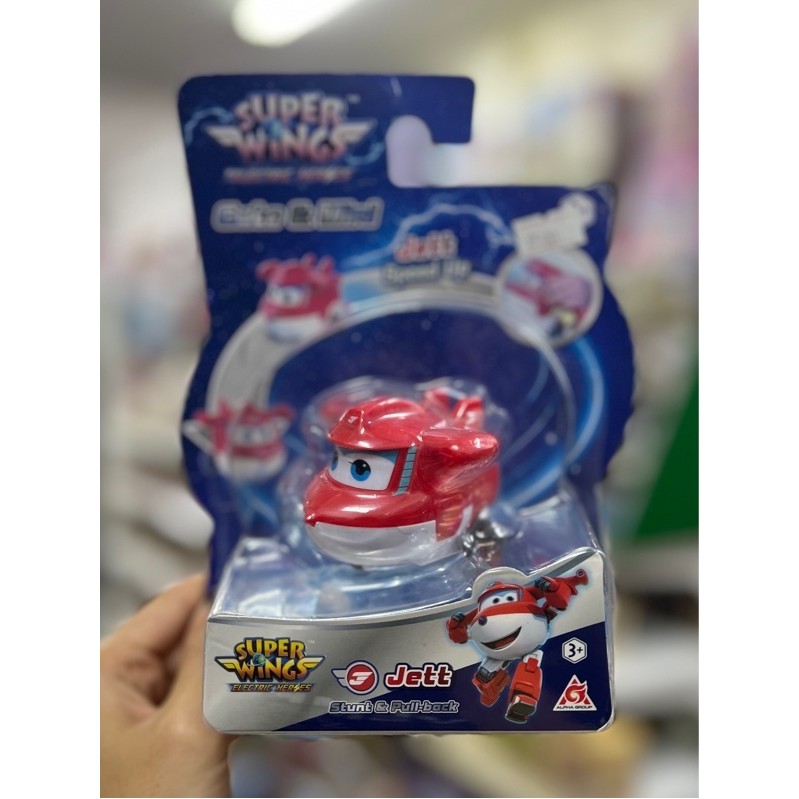 EU780130-1 Đồ Chơi Xe Kéo Lùi Jett Tia Chớp SUPERWINGS