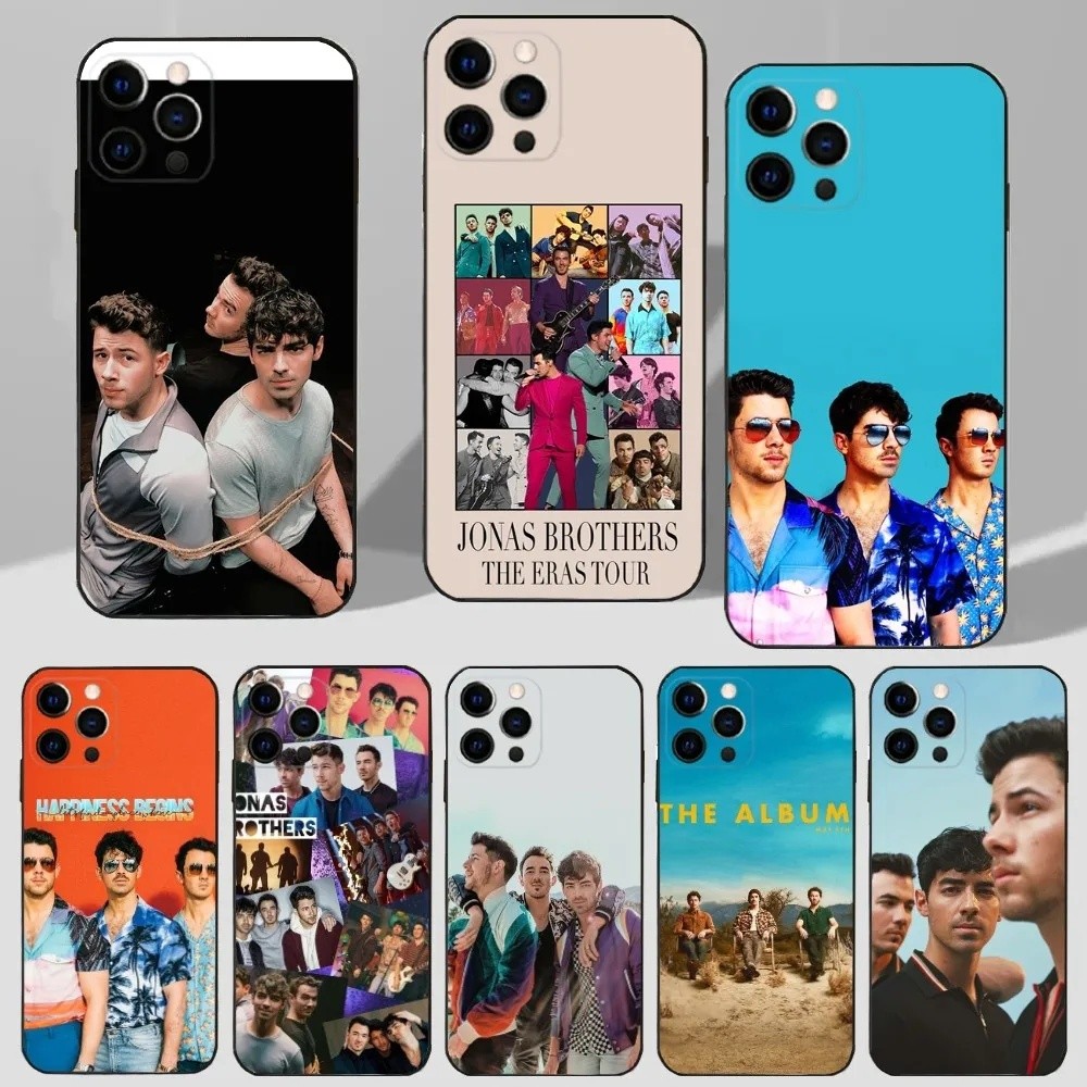 Ốp Điện Thoại TP-1 J-Jonas B-Brothers Cho iPhone 16,15,14,13,12,11 Plus, Pro Max, XS, X, XR, SE, Min