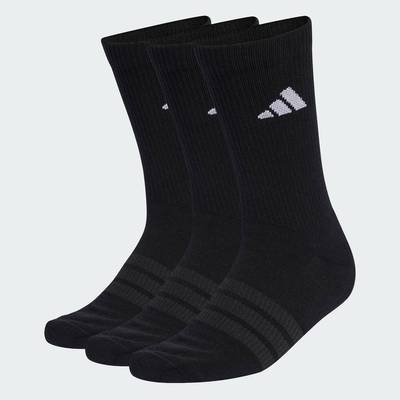 adidas Phong cách sống BỘ 3 ĐÔI TẤT CỔ CAO LÓT ĐỆM SPORTSWEAR Unisex Đen KC9626