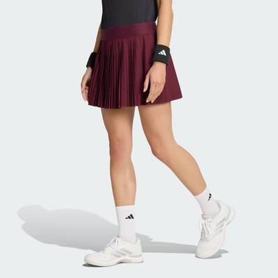 adidas Tennis Club pleated skirt Women Burgundy KQ8266