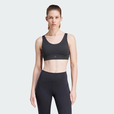 adidas Gym & Training Áo Bra Medium Support Luxe All Me Nữ Đen IQ3368