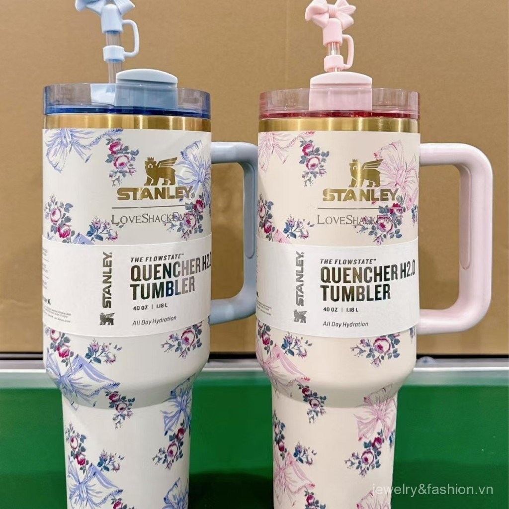 Cốc Cách Nhiệt 40OZ Thế Hệ Thứ 2 Dòng Hoa Stanley Stanley 40oz-1.18L