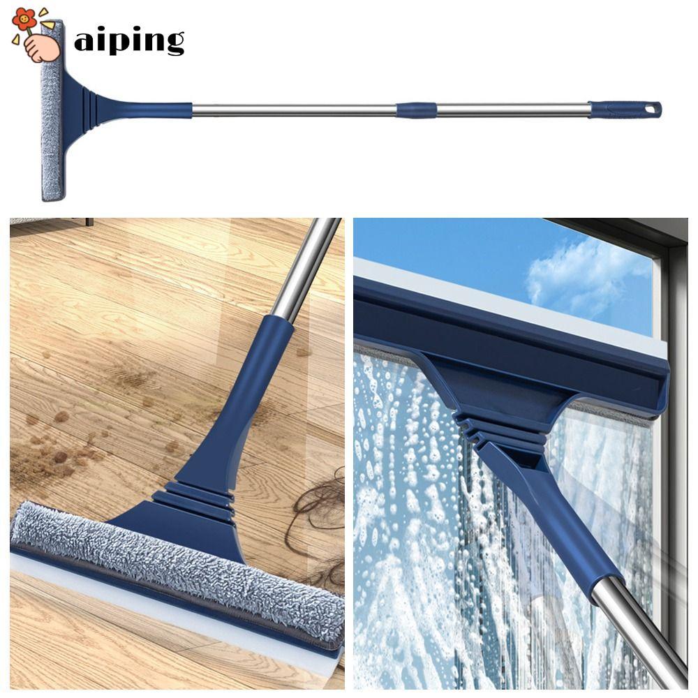 AIPING Window Squeegee, Brush Wiper Window Cleaner, Màn hình lưới cửa sổ Kính thiên văn lau nhà cửa 