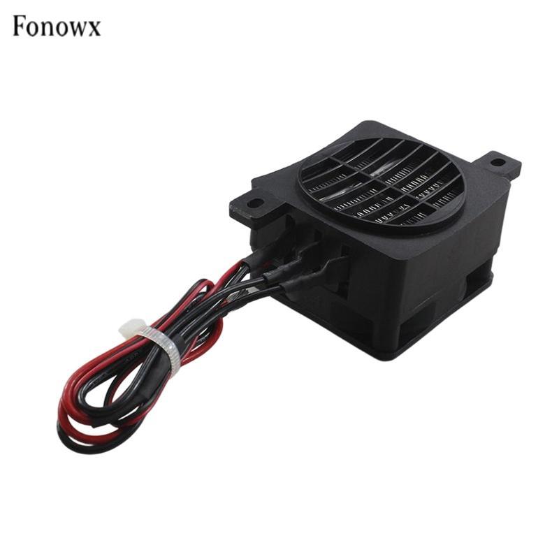Máy sưởi 24V 12V DC Quạt giữ nhiệt Máy ấp trứng Máy sưởi quạt PTC sưởi 24V 200W
