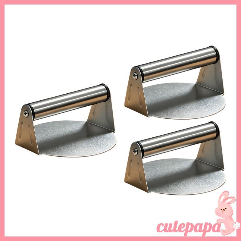 Cutep Steel Patty Press Smash Burger Press có tay cầm nâng lên để làm Burger