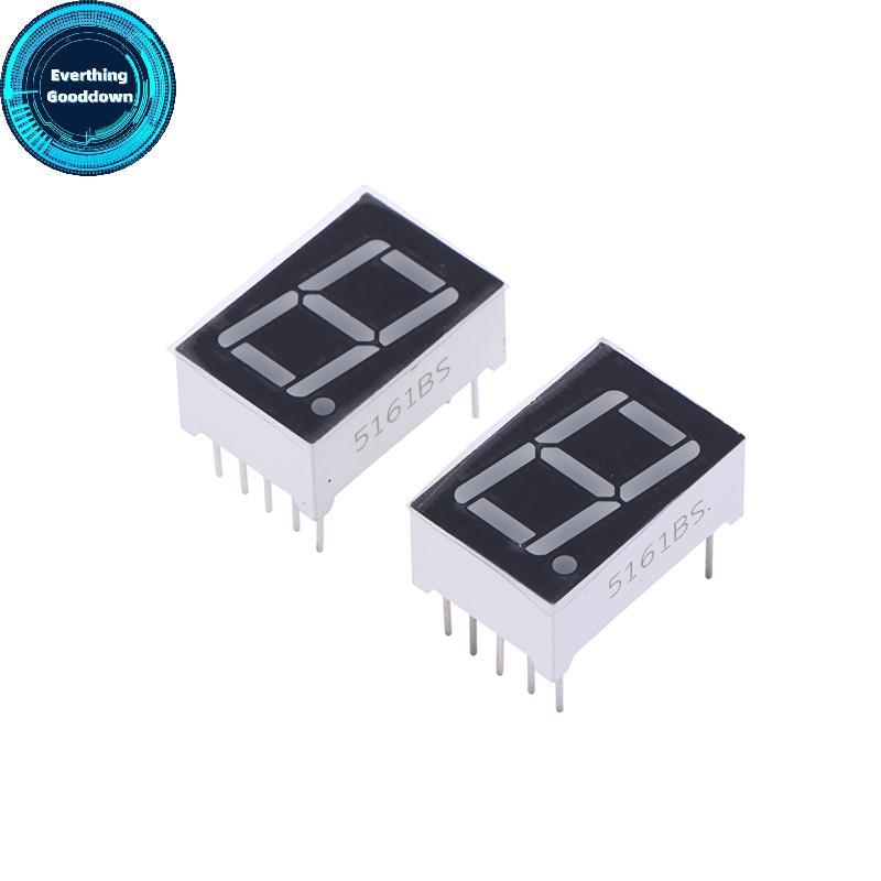 EVERTHING 10 Chiếc Ống Kỹ Thuật Số AnodeCathode Thông Thường 0.56 Inch 10Pins 5161AS 5161BS 1 Bit Ch