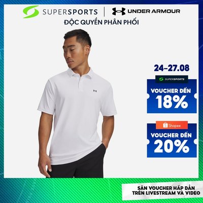 Áo Polo Nam Under Armour Tee To Green Pique - 6012303-100