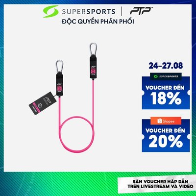 Dây Tập Đàn Hồi Ptp Powertube Elite Ultra Light - Hồng - PTP E1