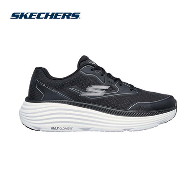 Giày Thể Thao Nam Skechers Performance Max Cushioning Endeavour Space Angle - 220615-BKW Air-Cooled Goga Mat