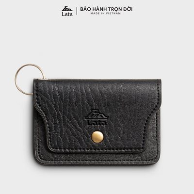 Ví Lata (Thời trang nữ nắp gập cỡ nhỏ - Ví móc khóa da MK10)