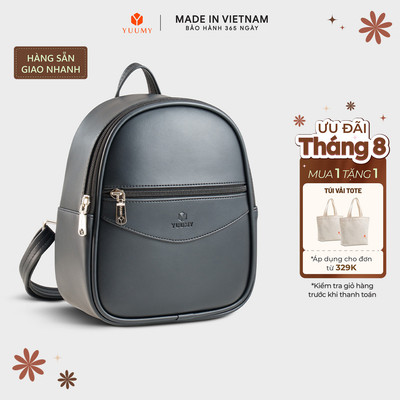 Balo Yuumy (Thời trang nữ basic năng động cỡ nhỏ - Balo da Liberal YBA113)