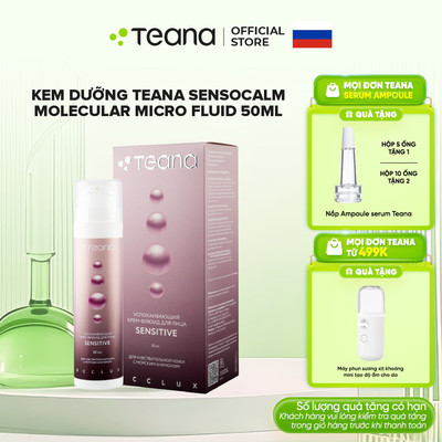 Kem dưỡng Teana Occlux Molecular Microfluid Sensocalm làm dịu, tái tạo da 50ml