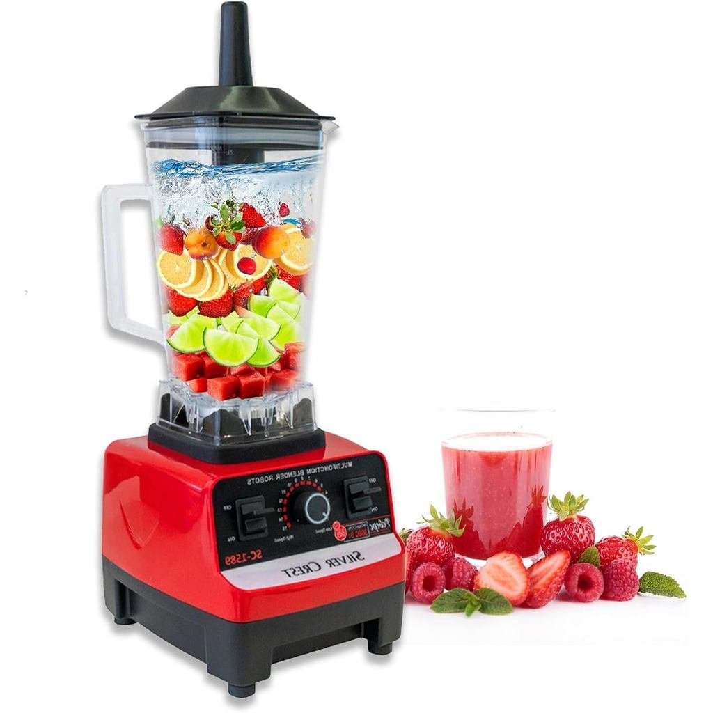 Professional Countertop Blender 4500W High Speed Power Blender for Shakes and Smoothies with 2L Cont
