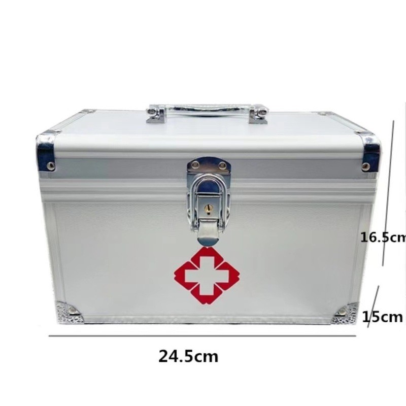 Nhà sản xuất gốc sản xuất vali du lịch bằng hợp kim nhôm màu bạc 10inch, vali xách tay, vali gia dụn