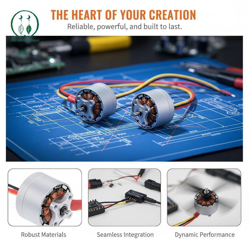 [Chicnest] 1104 4300KV Động Cơ Không Chổi Than 1-2S Tiết Kiệm Năng Lượng Cho FPV Racing Mini Quadcop
