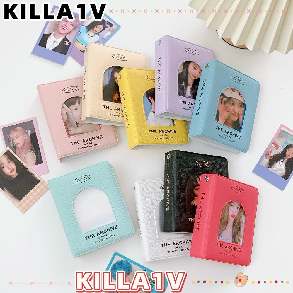 Album Thẻ Ảnh KILLA1V, Idol Picture Inch Love Picture Kpop Card, Poka Sổ Lưu Trữ Album Ảnh 4 Inch